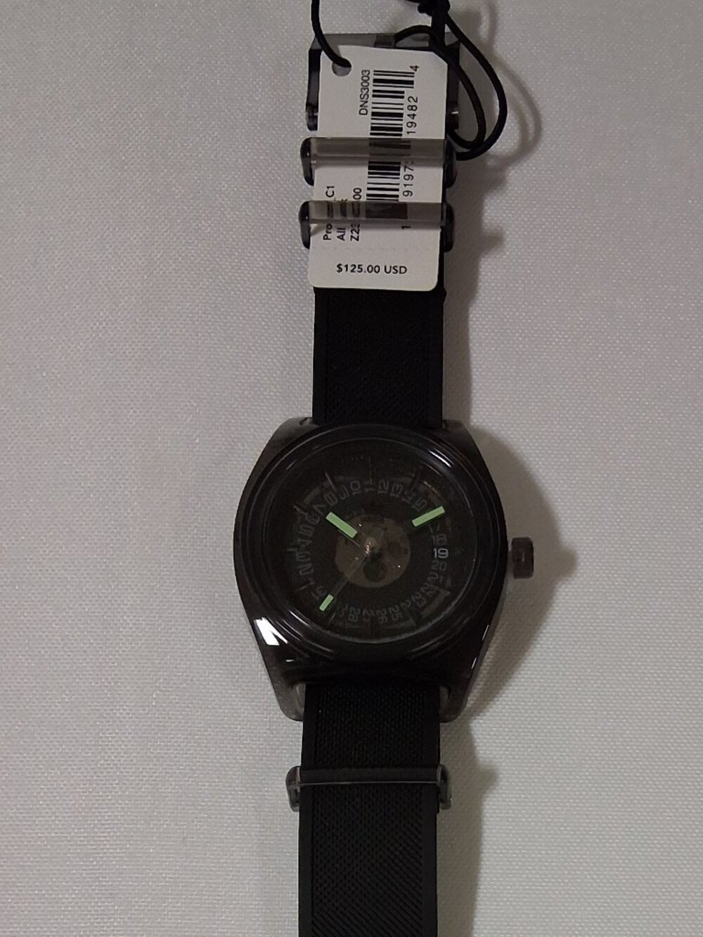 Adidas Men's Process C2 Black Skeleton Dial Watch – Model Z23 001-00